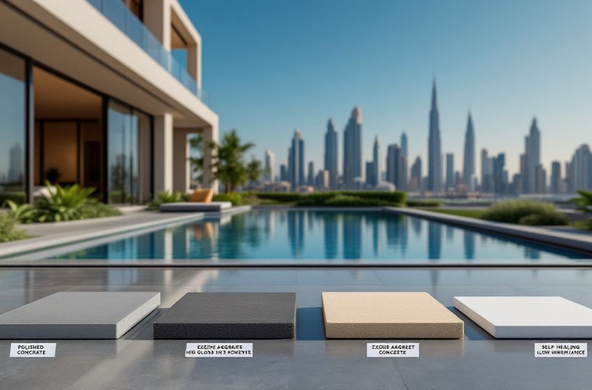 Comment choisir le béton idéal pour construire sa villa à Dubaï