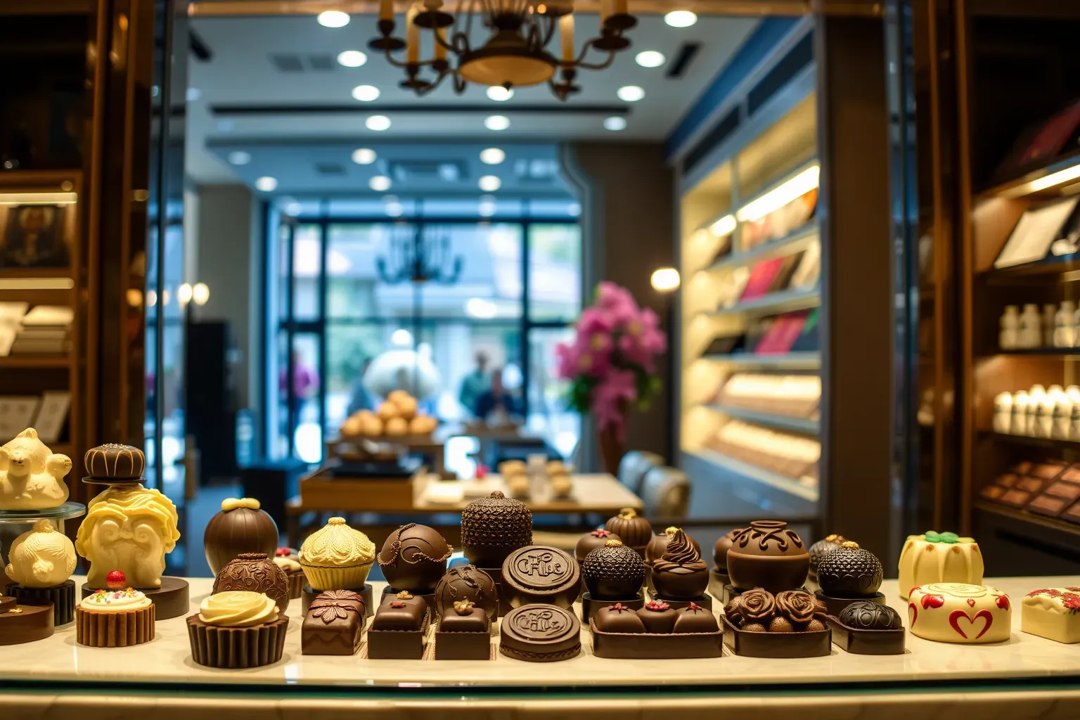 Chocolat dubaïote raffiné